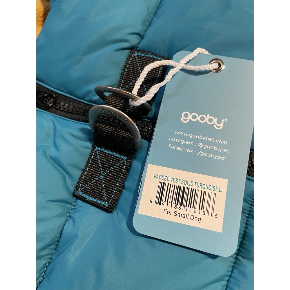Gooby Dog Padded Dog Vest - size S - New with tags